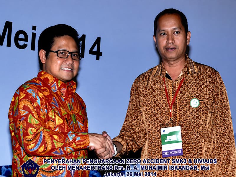Penghargaan Zero Accident, SMK3, dan HIV/AIDS